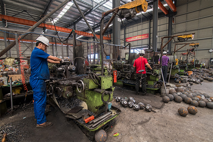 敦化网架配件车间